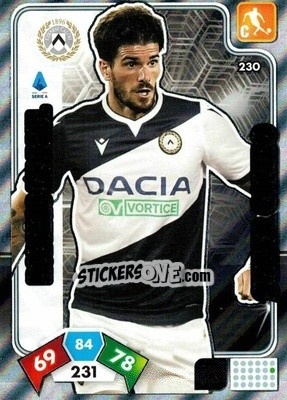 Sticker Rodrigo De Paul - Calciatori 2020-2021. Adrenalyn XL n. 230 - Panini