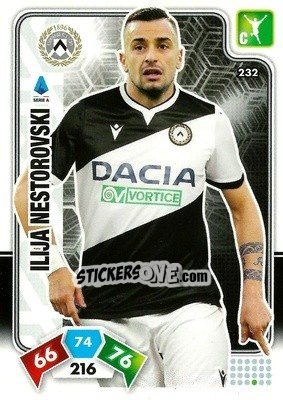 Sticker Ilija Nestorovski - Calciatori 2020-2021. Adrenalyn XL - Panini