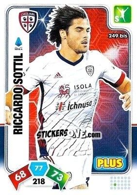 Sticker Riccardo Sottil - Calciatori 2020-2021. Adrenalyn XL - Panini