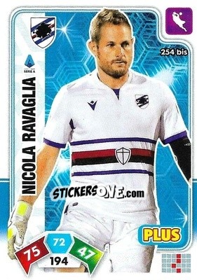 Figurina Nicola Ravaglia - Calciatori 2020-2021. Adrenalyn XL - Panini