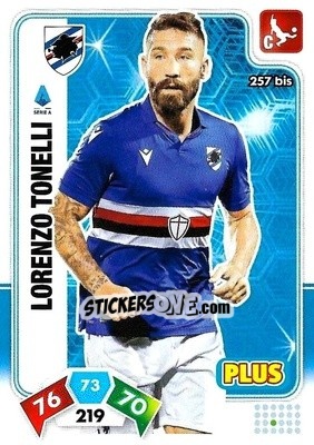 Cromo Lorenzo Tonelli - Calciatori 2020-2021. Adrenalyn XL - Panini