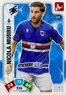 Figurina Nicola Murru - Calciatori 2020-2021. Adrenalyn XL - Panini