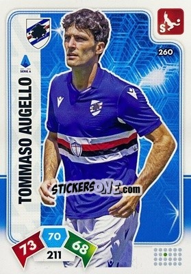 Cromo Tommaso Augello - Calciatori 2020-2021. Adrenalyn XL - Panini