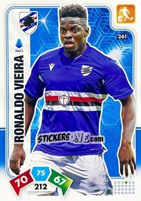 Sticker Ronaldo Vieira - Calciatori 2020-2021. Adrenalyn XL - Panini