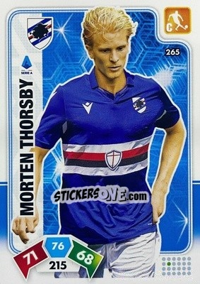 Figurina Morten Thorsby - Calciatori 2020-2021. Adrenalyn XL - Panini