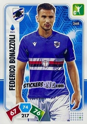 Cromo Federico Bonazzoli - Calciatori 2020-2021. Adrenalyn XL - Panini