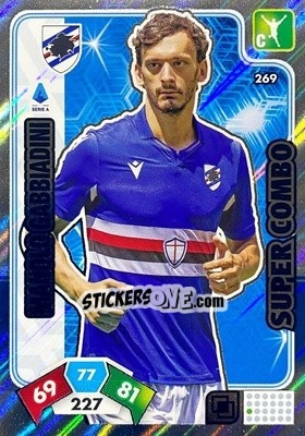 Figurina Manolo Gabbiadini - Calciatori 2020-2021. Adrenalyn XL - Panini