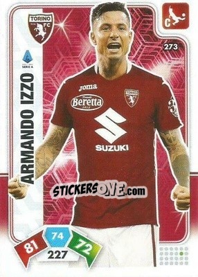 Figurina Armando Izzo - Calciatori 2020-2021. Adrenalyn XL - Panini