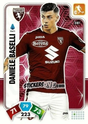 Sticker Daniele Baselli - Calciatori 2020-2021. Adrenalyn XL - Panini