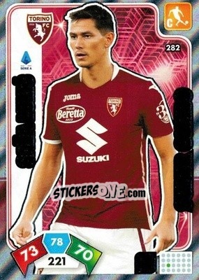 Sticker Saša Lukic - Calciatori 2020-2021. Adrenalyn XL n. 282 - Panini