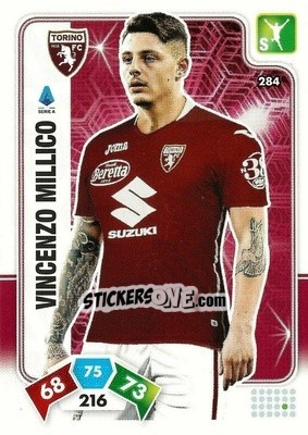 Figurina Vincenzo Millico - Calciatori 2020-2021. Adrenalyn XL - Panini