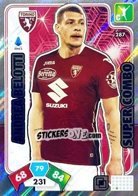 Cromo Andrea Belotti - Calciatori 2020-2021. Adrenalyn XL - Panini