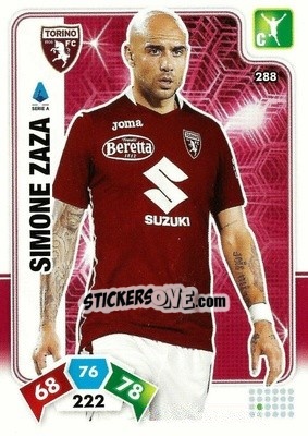 Sticker Simone Zaza - Calciatori 2020-2021. Adrenalyn XL - Panini