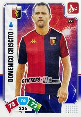 Cromo Domenico Criscito - Calciatori 2020-2021. Adrenalyn XL - Panini