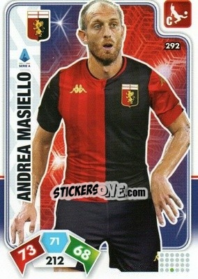 Sticker Andrea Masiello - Calciatori 2020-2021. Adrenalyn XL - Panini