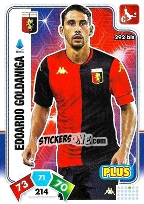 Figurina Edoardo Goldaniga - Calciatori 2020-2021. Adrenalyn XL - Panini