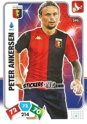 Sticker Peter Ankersen - Calciatori 2020-2021. Adrenalyn XL n. 295 - Panini