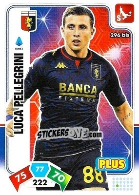 Sticker Luca Pellegrini - Calciatori 2020-2021. Adrenalyn XL - Panini
