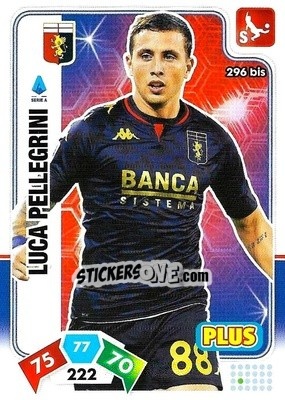 Cromo Luca Pellegrini - Calciatori 2020-2021. Adrenalyn XL - Panini