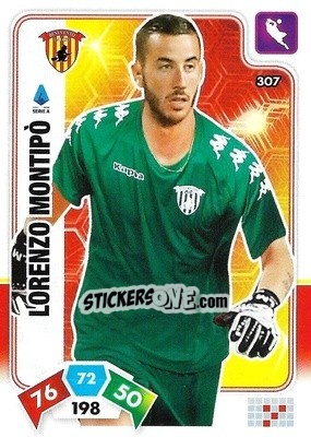 Figurina Lorenzo Montipò - Calciatori 2020-2021. Adrenalyn XL - Panini