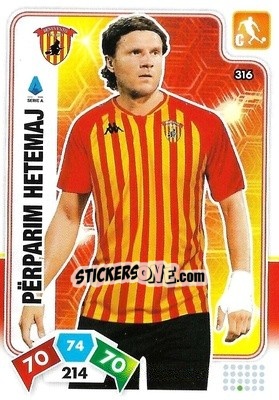 Sticker Perparim Hetemaj - Calciatori 2020-2021. Adrenalyn XL - Panini