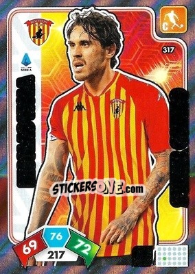 Cromo Nicolas Viola - Calciatori 2020-2021. Adrenalyn XL - Panini