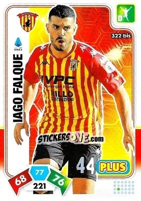 Figurina Iago Falque - Calciatori 2020-2021. Adrenalyn XL - Panini