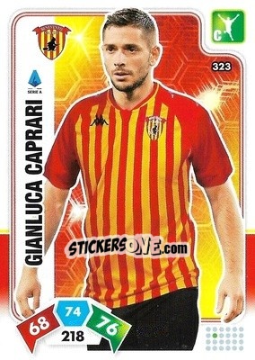 Cromo Gianluca Caprari - Calciatori 2020-2021. Adrenalyn XL - Panini