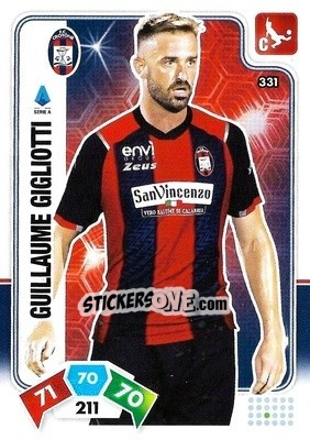Sticker Guillaume Gigliotti - Calciatori 2020-2021. Adrenalyn XL - Panini