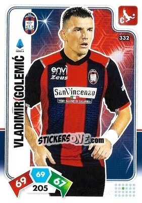 Sticker Vladimir Golemic - Calciatori 2020-2021. Adrenalyn XL - Panini