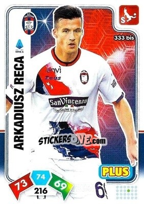 Figurina Arkadiusz Reca - Calciatori 2020-2021. Adrenalyn XL - Panini