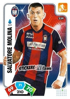 Sticker Salvatore Molina - Calciatori 2020-2021. Adrenalyn XL - Panini