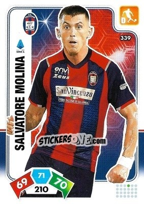 Cromo Salvatore Molina - Calciatori 2020-2021. Adrenalyn XL - Panini