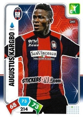 Figurina Augustus Kargbo - Calciatori 2020-2021. Adrenalyn XL - Panini