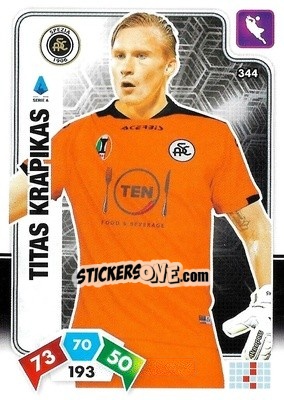 Sticker Titas Krapikas - Calciatori 2020-2021. Adrenalyn XL - Panini