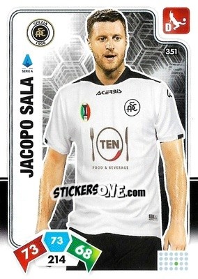 Sticker Jacopo Sala - Calciatori 2020-2021. Adrenalyn XL - Panini