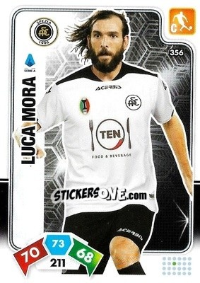 Sticker Luca Mora - Calciatori 2020-2021. Adrenalyn XL - Panini
