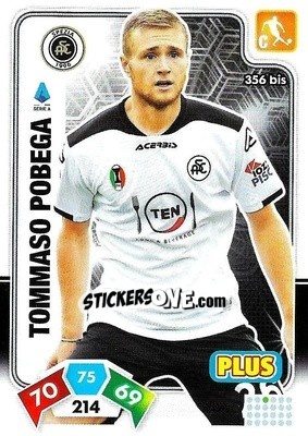 Figurina Tommaso Pobega - Calciatori 2020-2021. Adrenalyn XL - Panini