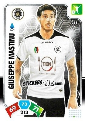 Cromo Giuseppe Mastinu - Calciatori 2020-2021. Adrenalyn XL - Panini