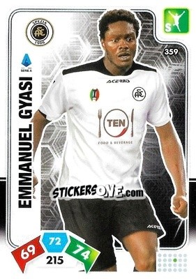 Cromo Emmanuel Gyasi - Calciatori 2020-2021. Adrenalyn XL - Panini