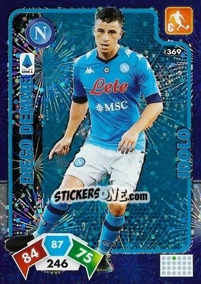 Cromo Diego Demme - Calciatori 2020-2021. Adrenalyn XL - Panini