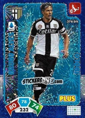 Sticker Bruno Alves - Calciatori 2020-2021. Adrenalyn XL n. 376bis - Panini