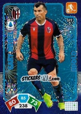 Figurina Gary Medel - Calciatori 2020-2021. Adrenalyn XL - Panini