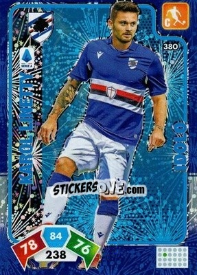 Sticker Karol Linetty - Calciatori 2020-2021. Adrenalyn XL n. 380 - Panini