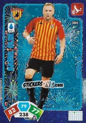 Sticker Kamil Glik - Calciatori 2020-2021. Adrenalyn XL n. 384 - Panini