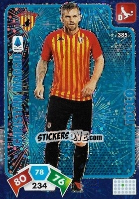 Figurina Christian Maggio - Calciatori 2020-2021. Adrenalyn XL - Panini