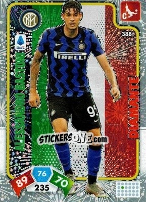 Sticker Alessandro Bastoni - Calciatori 2020-2021. Adrenalyn XL n. 388 - Panini