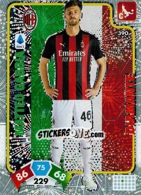 Cromo Matteo Gabbia - Calciatori 2020-2021. Adrenalyn XL - Panini