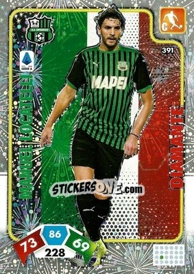 Sticker Manuel Locatelli - Calciatori 2020-2021. Adrenalyn XL n. 391 - Panini