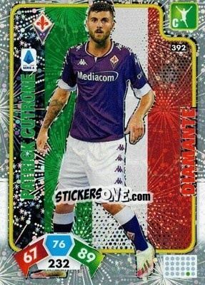 Figurina Patrick Cutrone - Calciatori 2020-2021. Adrenalyn XL - Panini